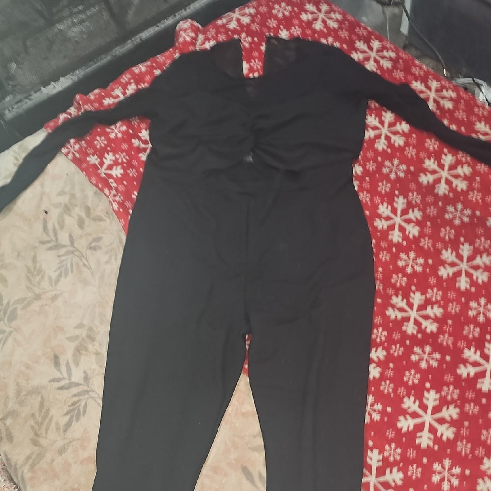 Fashion Nova Elegant Black Jumpsuit